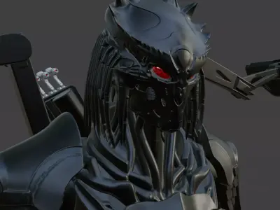 Predator Killer Suit - Ultimate Yautja Armor Fan Art 3D print model