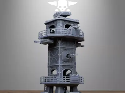 FreeGuard Tower Guard 3D print model