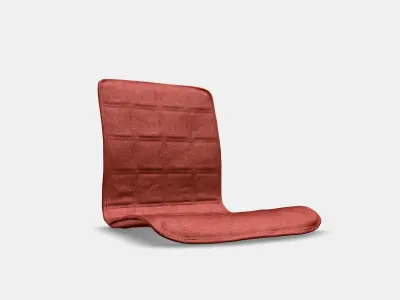 LAKTARE Chair cover 2 Low-poly 3D model