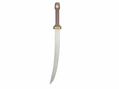 Shortsword 3 Low-poly 3D model