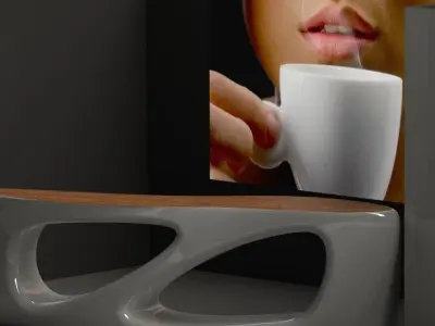 coffee bar Free 3D model