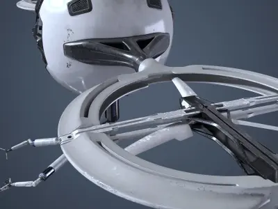 Maintenance Drone Mk1 Used Look 3D model