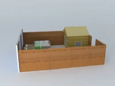 Backyard Appi Free 3D model