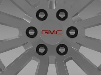 GMC Yukon Hybrid 2012 rim 3D model