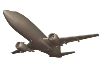 Boeing 737-300 ready to 3D printing 3D print model