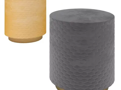 Pufik honeycomb side table Free 3D model