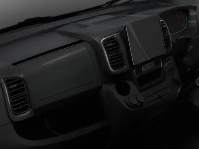 Vauxhall Movano e Van L3H3 HQ Interior 2025 3D model