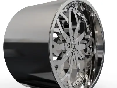 ASANTI AF821 WHEEL 3D MODEL 3D model