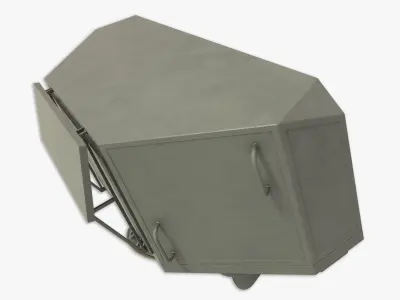 Sea giraffe radar 3D model