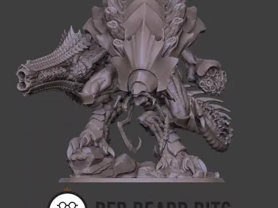 Xenoteras Tyrannodon 3D print model