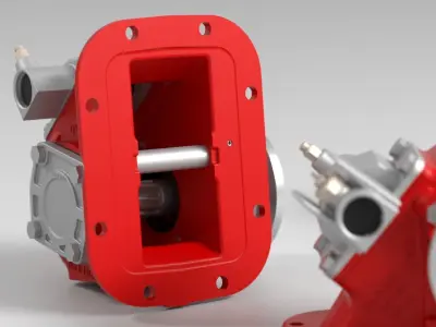 Parker Chelsea PTO Power Total Output 3D model