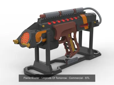 Legends of Tomorrow - 2 Printable models - STL - Commercial 3D Model Collection