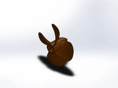 Yacht Propeller 3D model