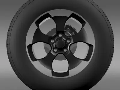 Jeep Wrangler Polar 2014 wheel 3D model