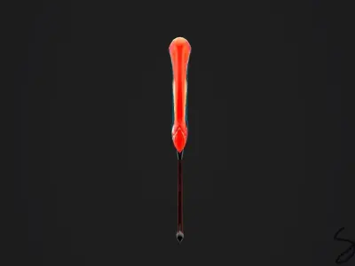 Spear Jelly Free low-poly 3D model