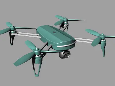 Drone 3d quadcopter 3D model