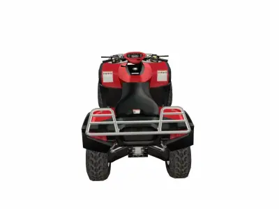 ATV Motorcycle Free low-poly 3D model