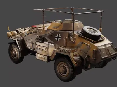 SdKfz 223  3D print model