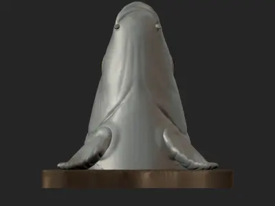 CARP DETAILED TEXTURE TROPHY TAXIDERMY FOR 3D PRINTING Free 3D print model