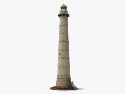 Lighthouse Low-poly 3D model