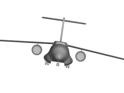 Embraer C-390 Millennium 3D model