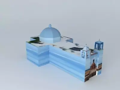 Temple of San Juan de Dios 3D model