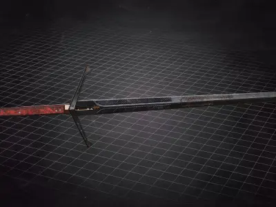 Highland Claymore 3D model