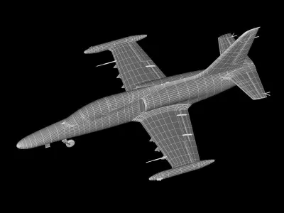 Aero L-159A ALCA Free low-poly 3D model