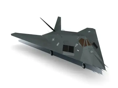 Stealth Fighter 3D model