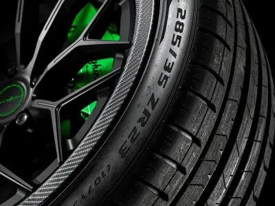 Pirelli PZ4 285 35 R23 107Y 3D model