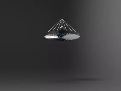 Jet style Ceiling Fan 3D model