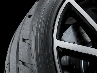 Nitto NT05 255 35 ZR20 97W 3D model