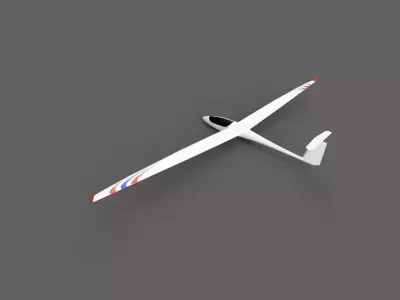 ASH 31 4m Scale Sailplane 3D print model