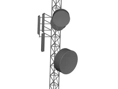 telecom tower 3D model