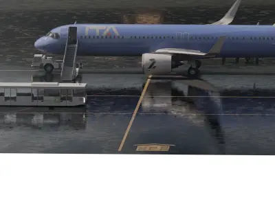 Airbus A321 neo 3D model