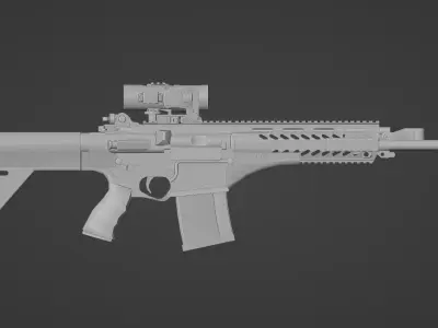 MPT-76 And ASELSAN A940 Low-poly 3D model