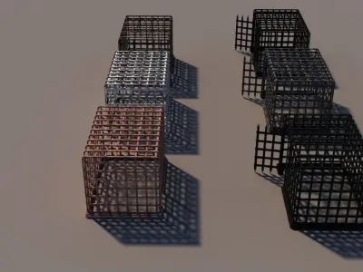CAGEs cage 3D model