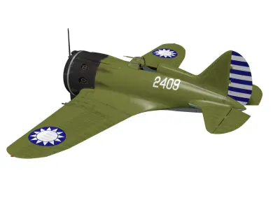 Polikarpov I-16 Rata Type18 3D model
