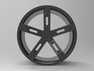 Car Rim 3D model