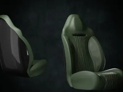 Sport Seats Free 3D model