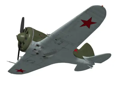 Polikarpov I-16 Rata Type10 3D model