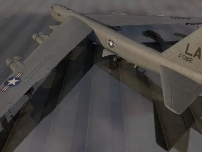 Boeing B-52 Stratofortress 3D model