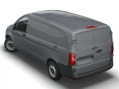 Mercedes Benz E Vito L2 Electric 2020 3D model