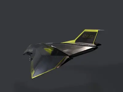 CKG superbee Free low-poly 3D model