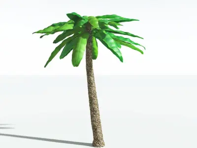 EVERYPlant Bjuvia Cycad 4 --12 Models-- 3D model