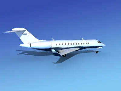 Global Express XRS V06 3D model