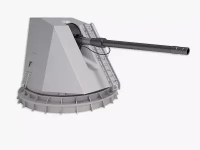 Otobreda 127-64 LW 3D model