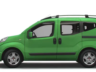 Fiat Qubo 2017 3D model