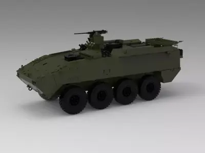 Mowag Piranha V 3D model