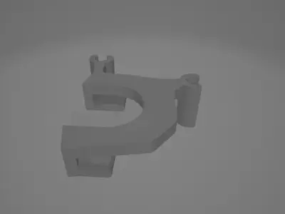 Mars 3 Temp Probe Clip 3D model